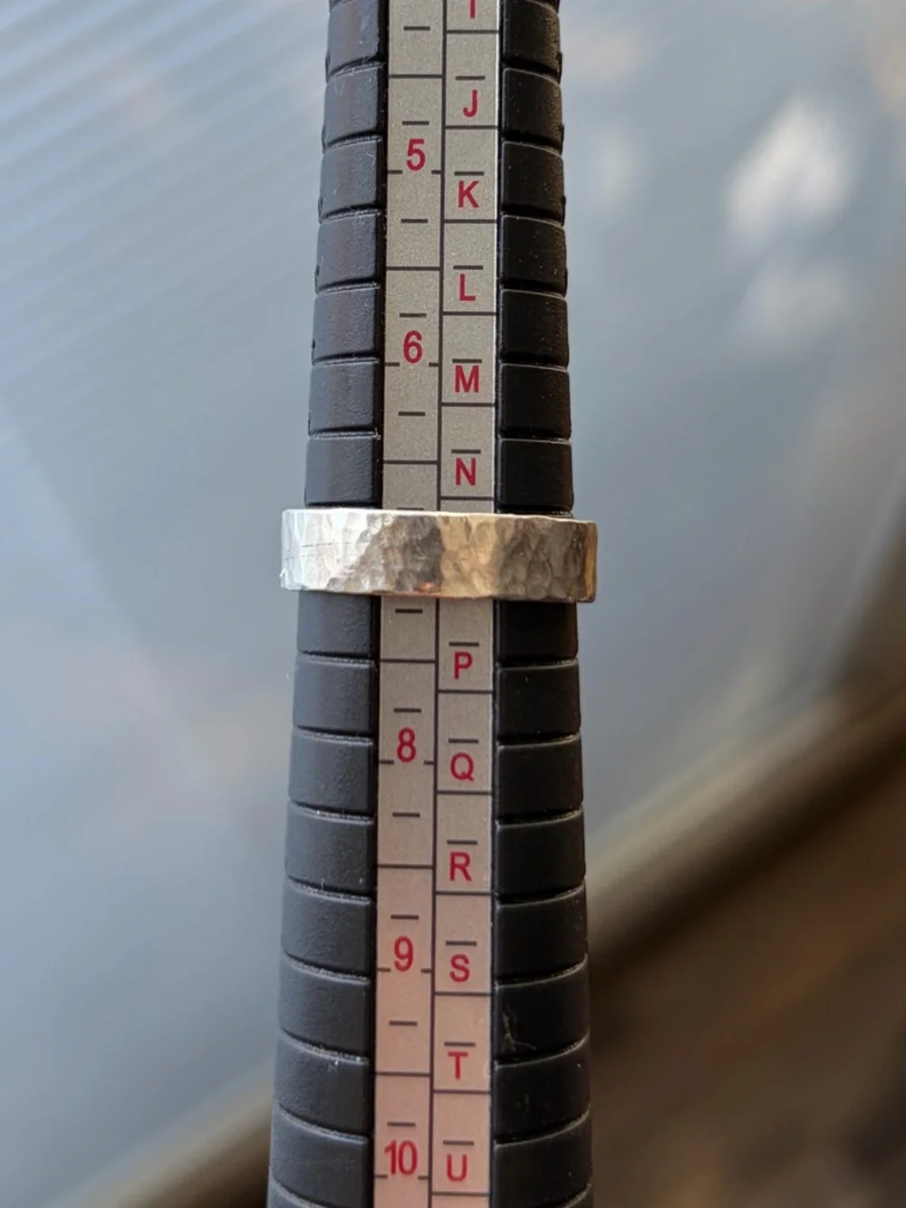Geometric Metallic Smart Ring - Silver - Picture 4 of 4